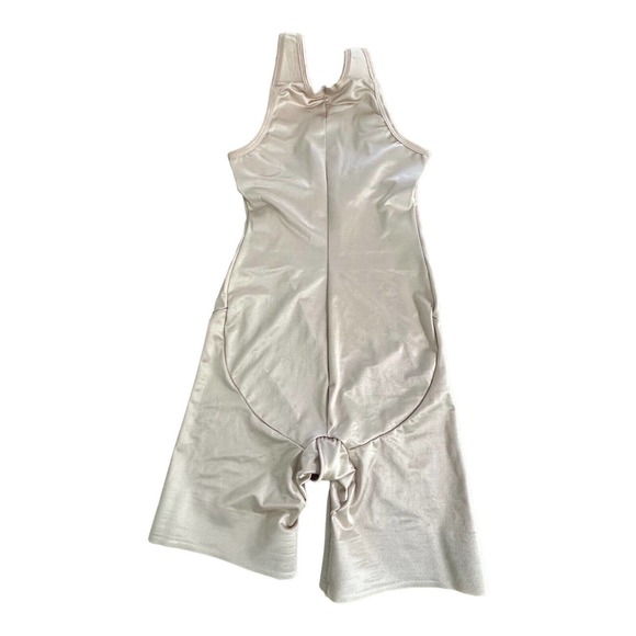 TC Fine Extra Firm Full Tummy Control Open-Bust Thigh Length Bodysuit M - Picture 7 of 16